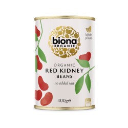 Organic red kidney beans 400 gramos Marca Biona