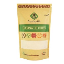 Harina de coco 500 gramos Marca Ambrosia