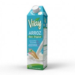 Bebida vegetal arroz original 1 litro Marca Vilay