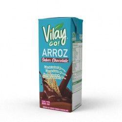 Bebida vegetal arroz chocolate 200 cc Marca Vilay