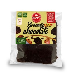 Brownie doble chocolate horneado 75 gramos Marca Rengun